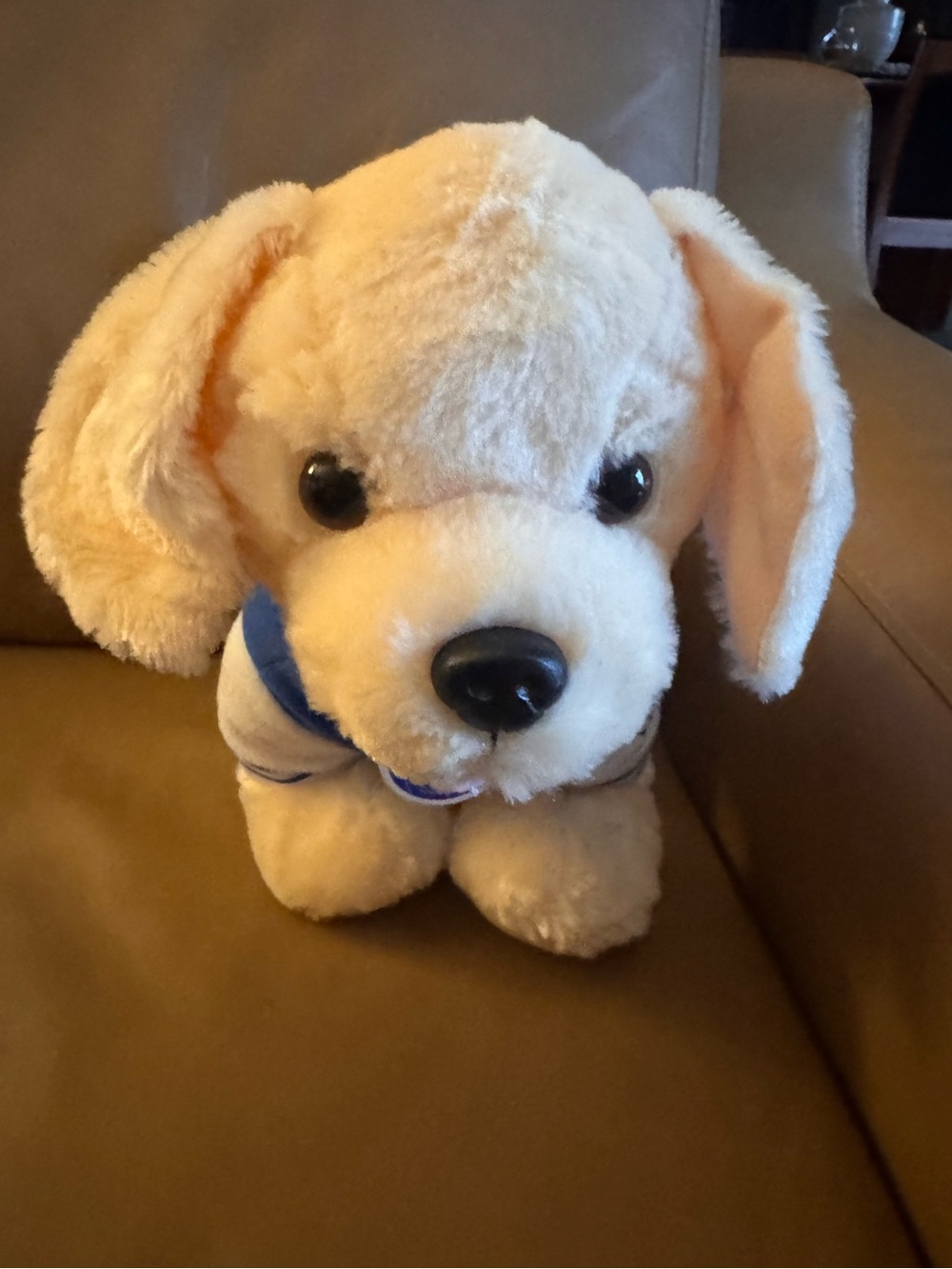 Build a Bear yellow lab Labrador Retriever dog puppy stuffed animal plush 16"